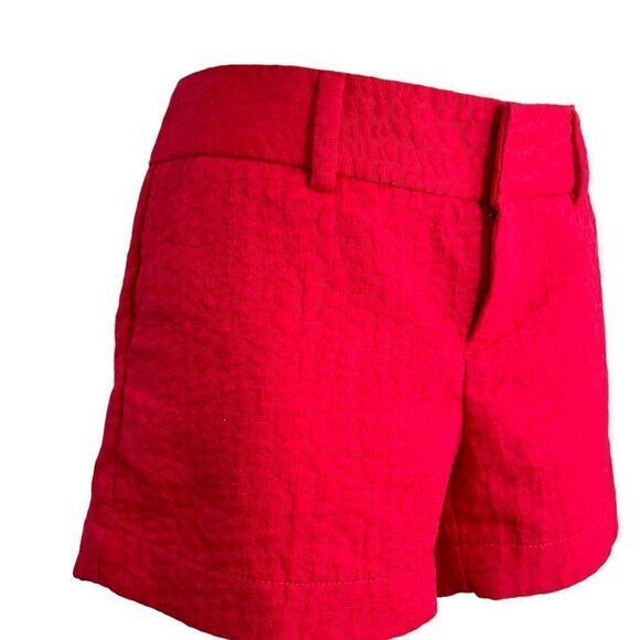 Calvin Klein Textured Belt Loop Shorts Medium Magenta Pink With Pockets - Picture 7 of 16